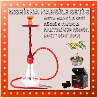 Mshisha Metx Nargile Seti 6